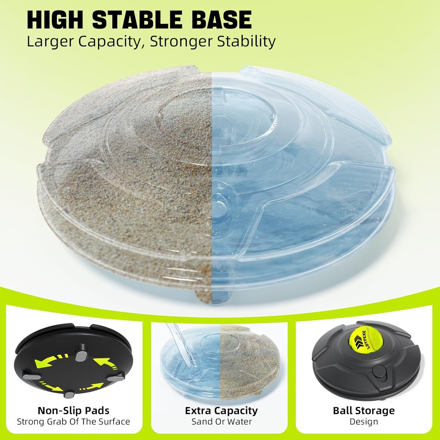 Bouncy Tennis Practice Ball
