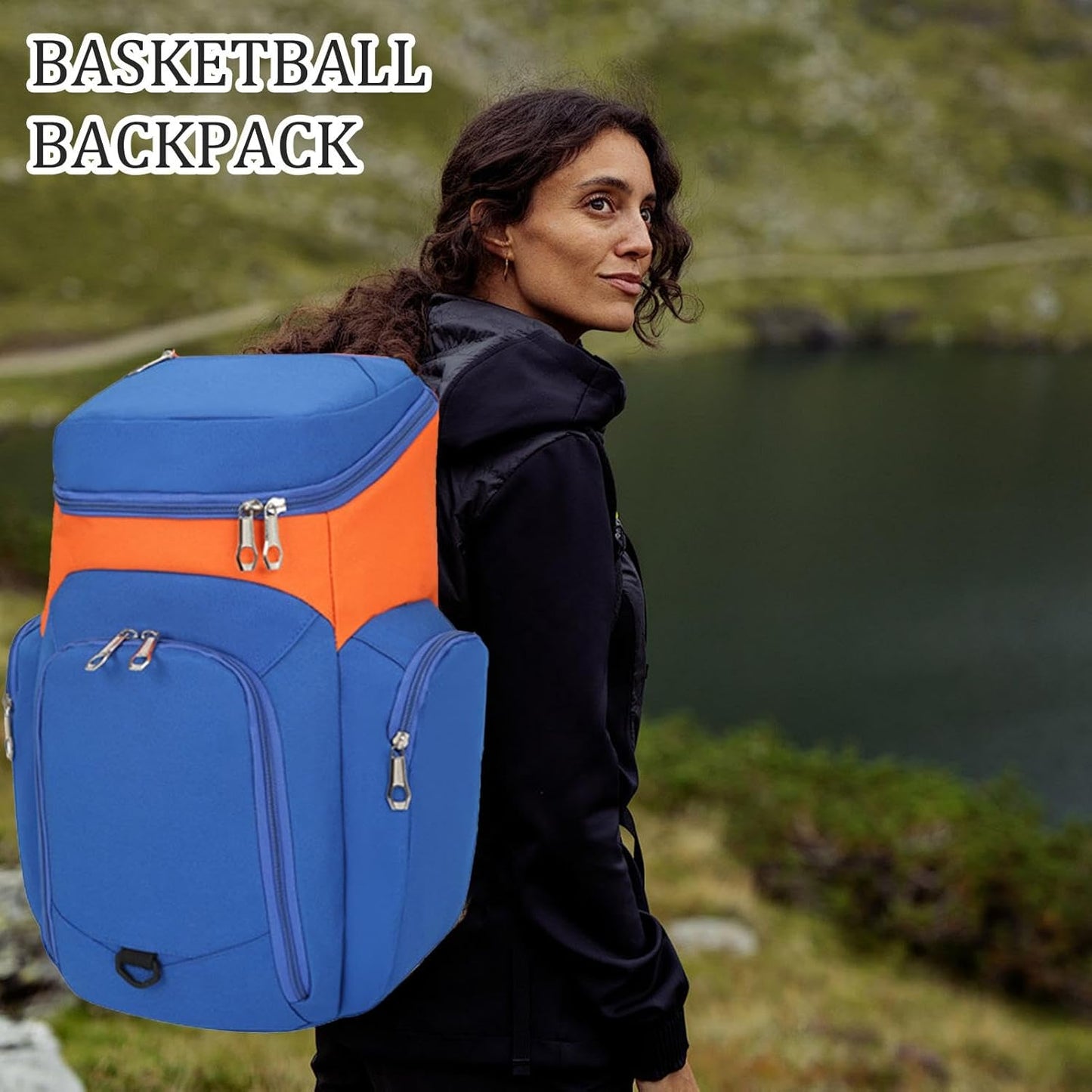 Big 30L Athletic Gym Backpack with Water Resistant Base