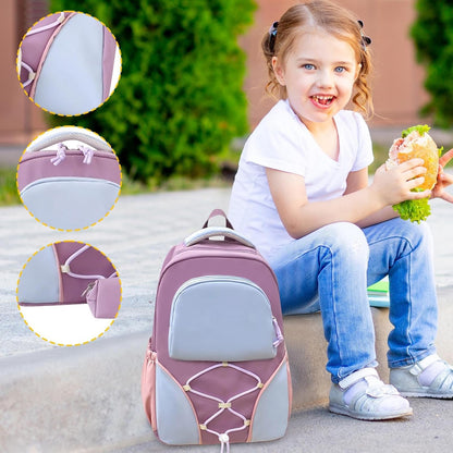 Big Kids Backpack Set with Pencil Case & Lunch Bag