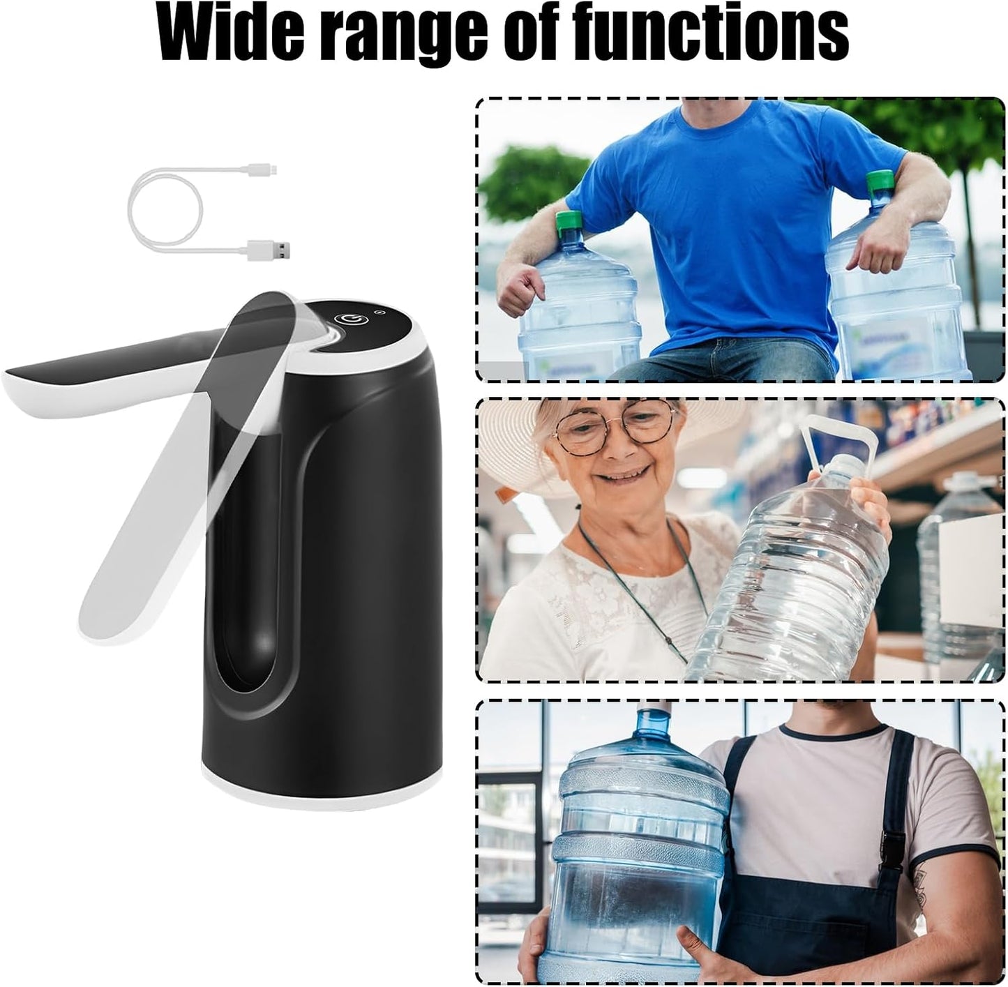 Compact Automatic Water BottleDispenser