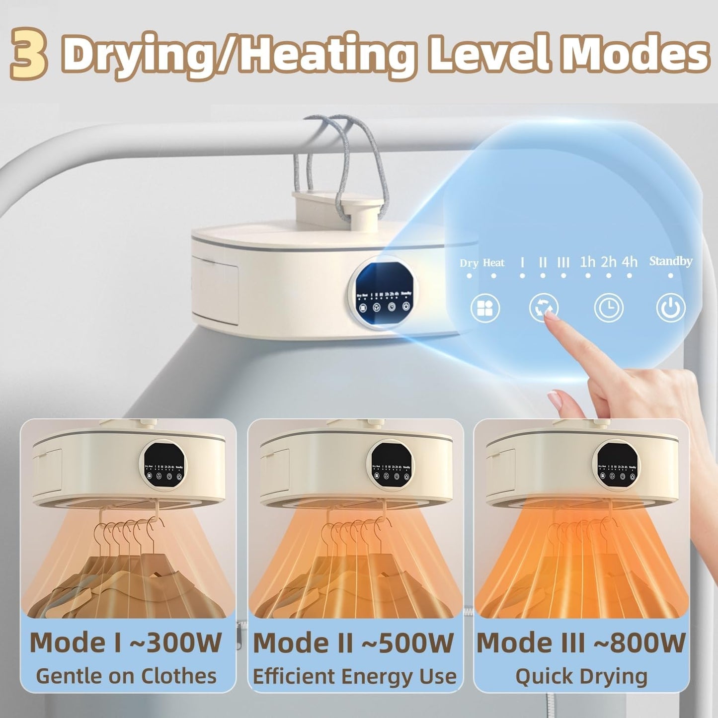 Space Saving Electric Clothes Dryer