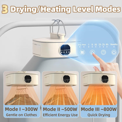 Space Saving Electric Clothes Dryer