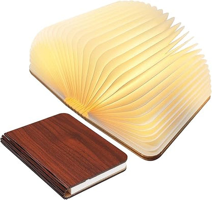 Compact Book Style LED Desk Lamp Dimmable Light