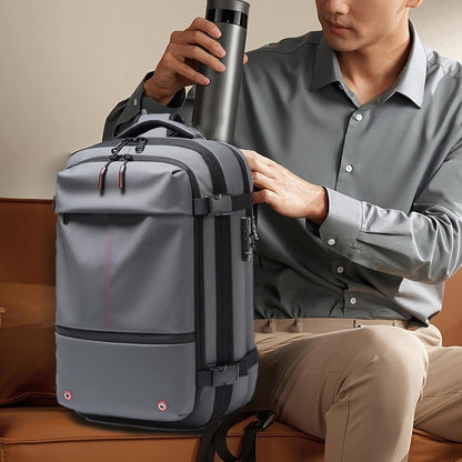 Waterproof Expandable 60L Travel Backpack with Laptop Sleeve