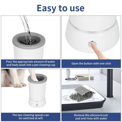 Easy Pet Paw Cleaning Tool