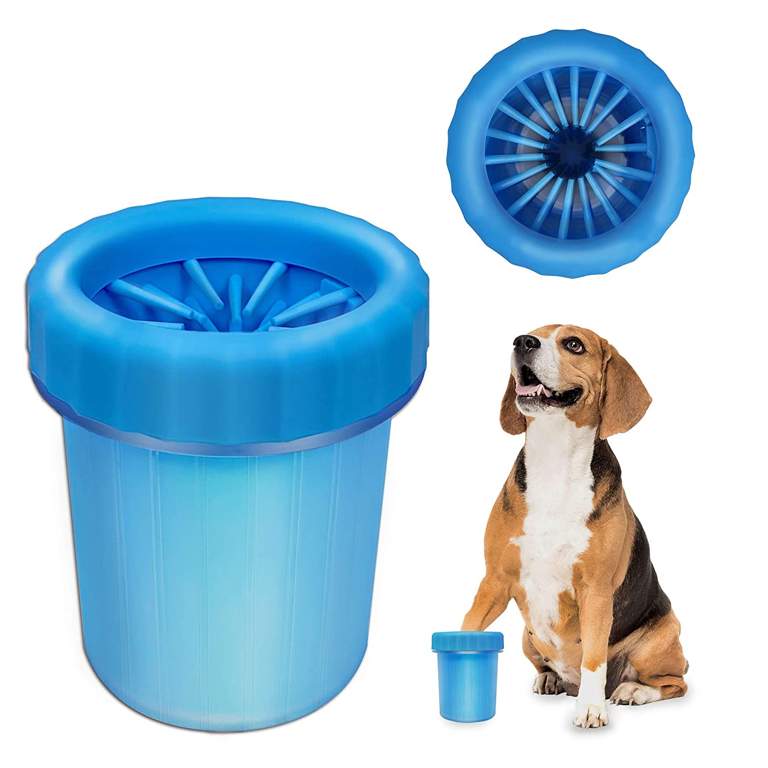 Best Dog Paw Cleaner And Brush Set - Pexav
