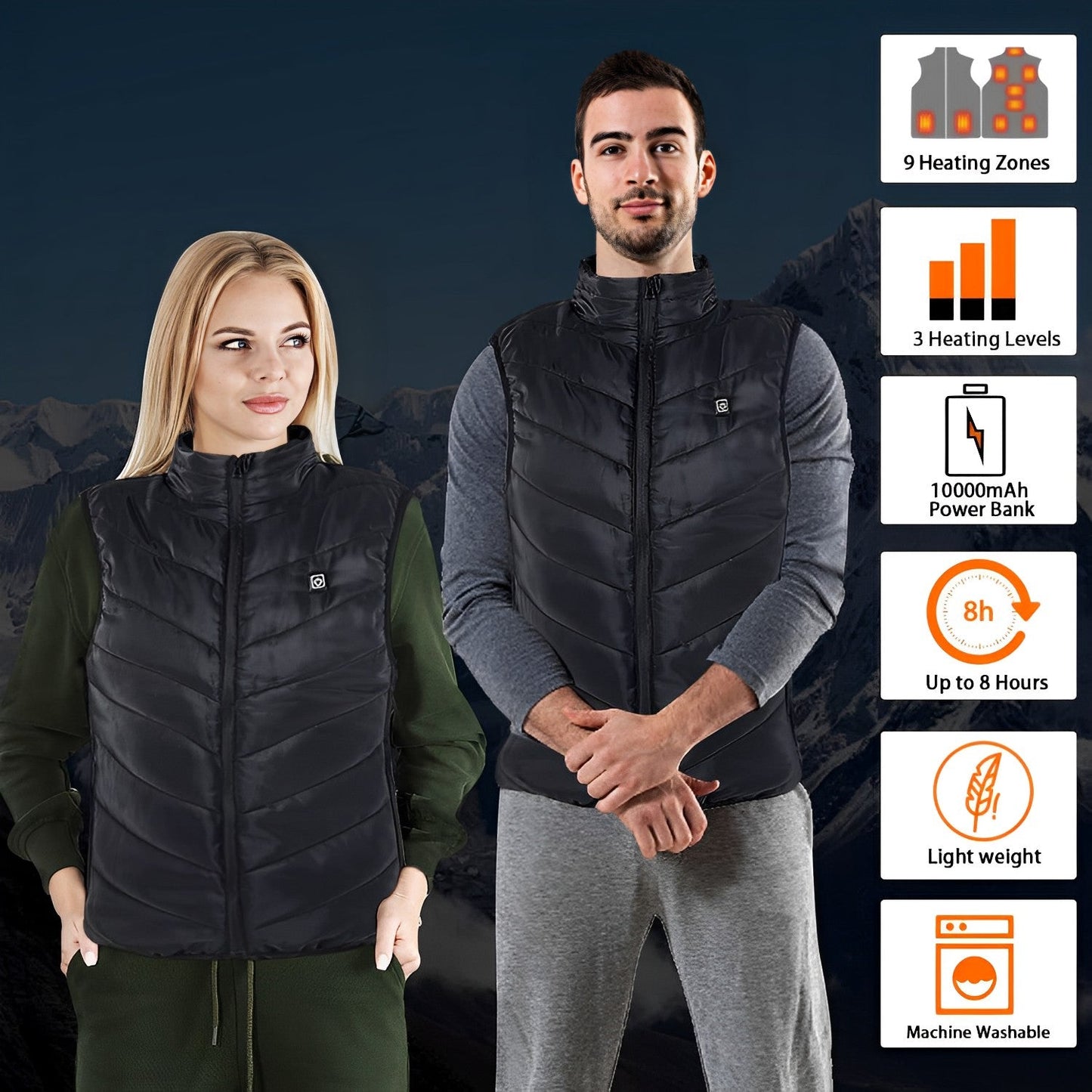 Warm Thermal Fleece Vest