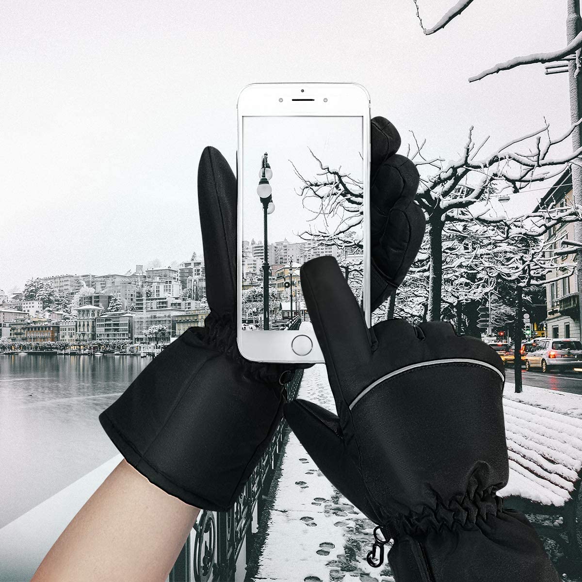 Warm Rechargeable Heated Gloves for Men and Women Outdoor