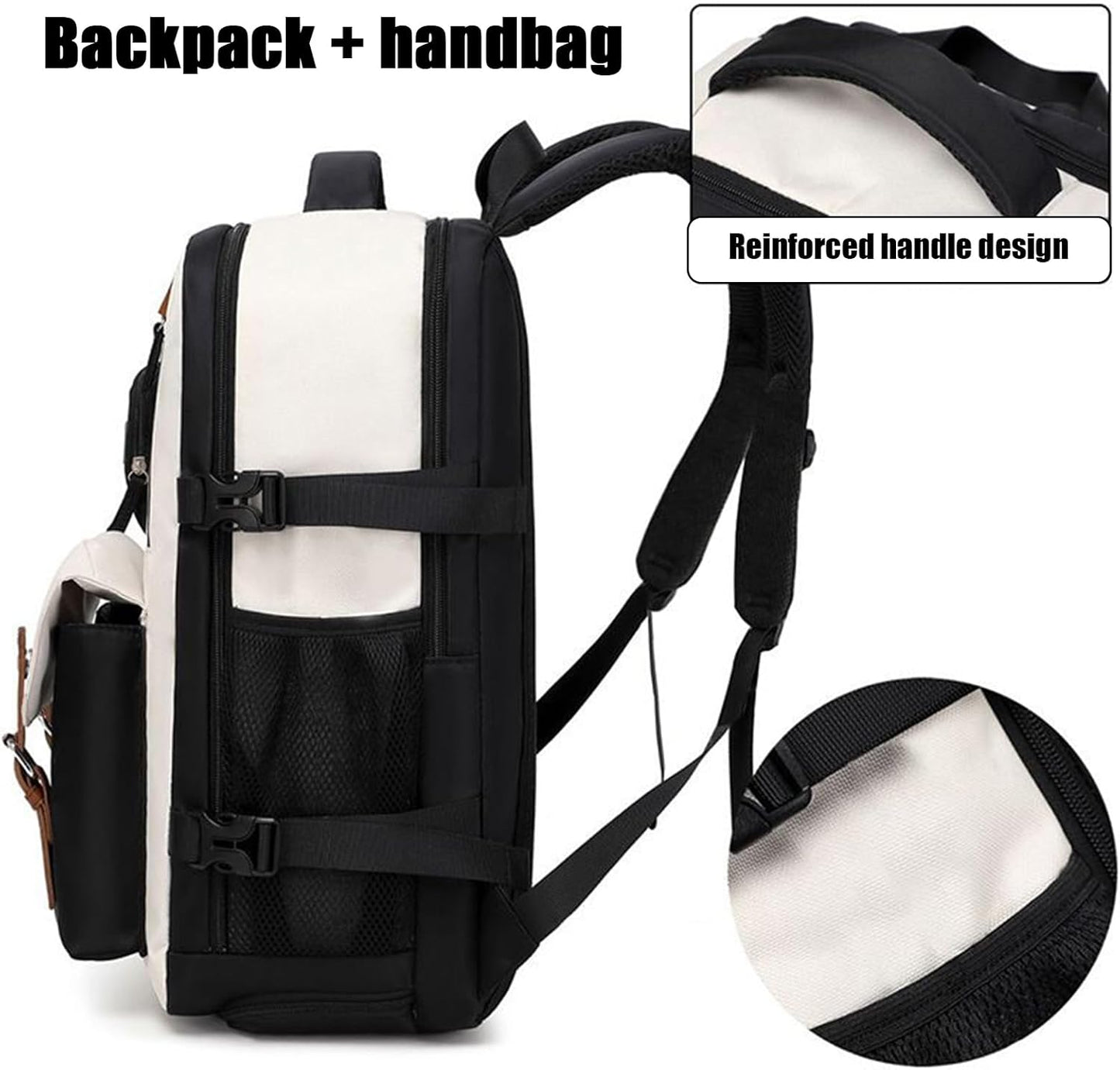 Spacious Water Resistant Expanding Travel Bag