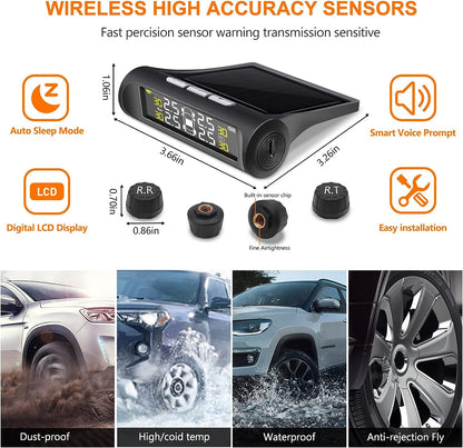 Accurate Car Tire Pressure Alert System