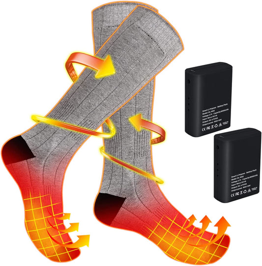 Warm Thermal Rechargeable Heating Socks for Men Women - Pexav
