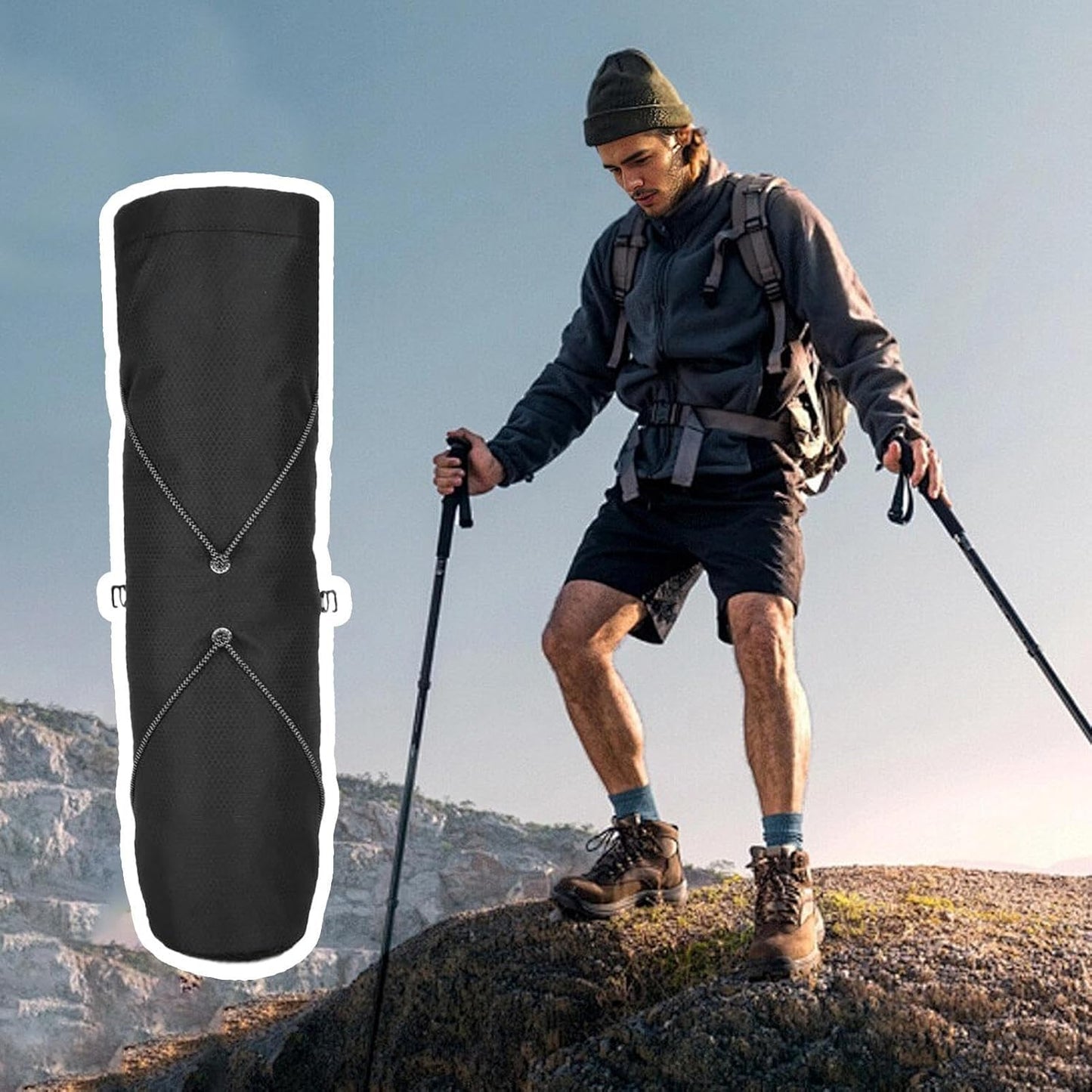 Compact Hiking Pole Storage Bag – 2 for 1 Deal