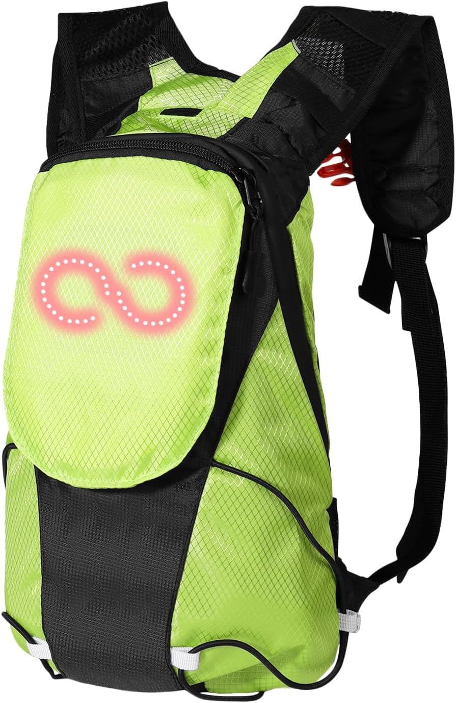 Bright LED Bike Backpack