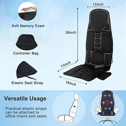 Best Car Seat Massager Cushion - Heated Massage Pad