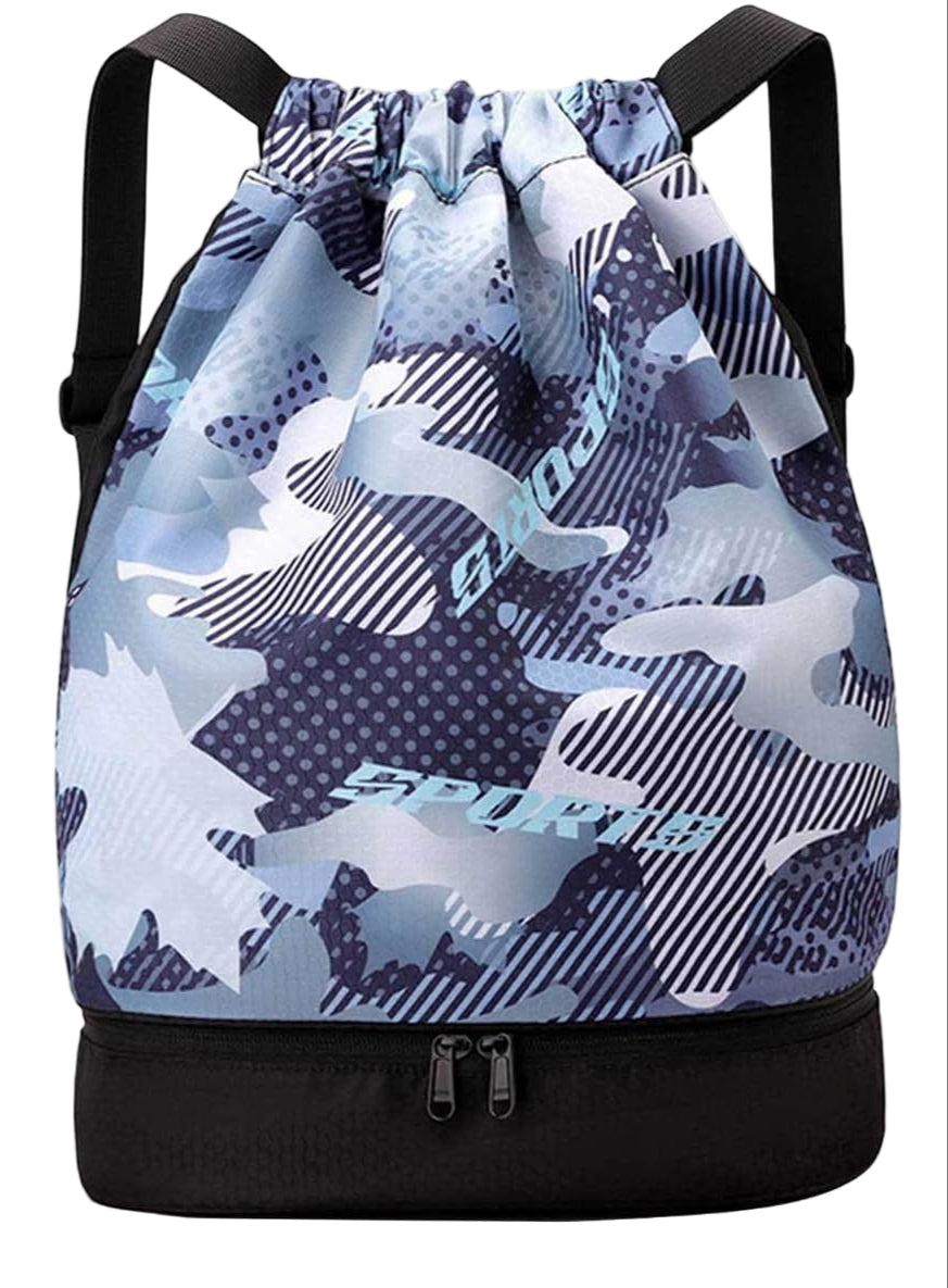 Athletic Gym Duffel Bag with Separate Shoe Pocket