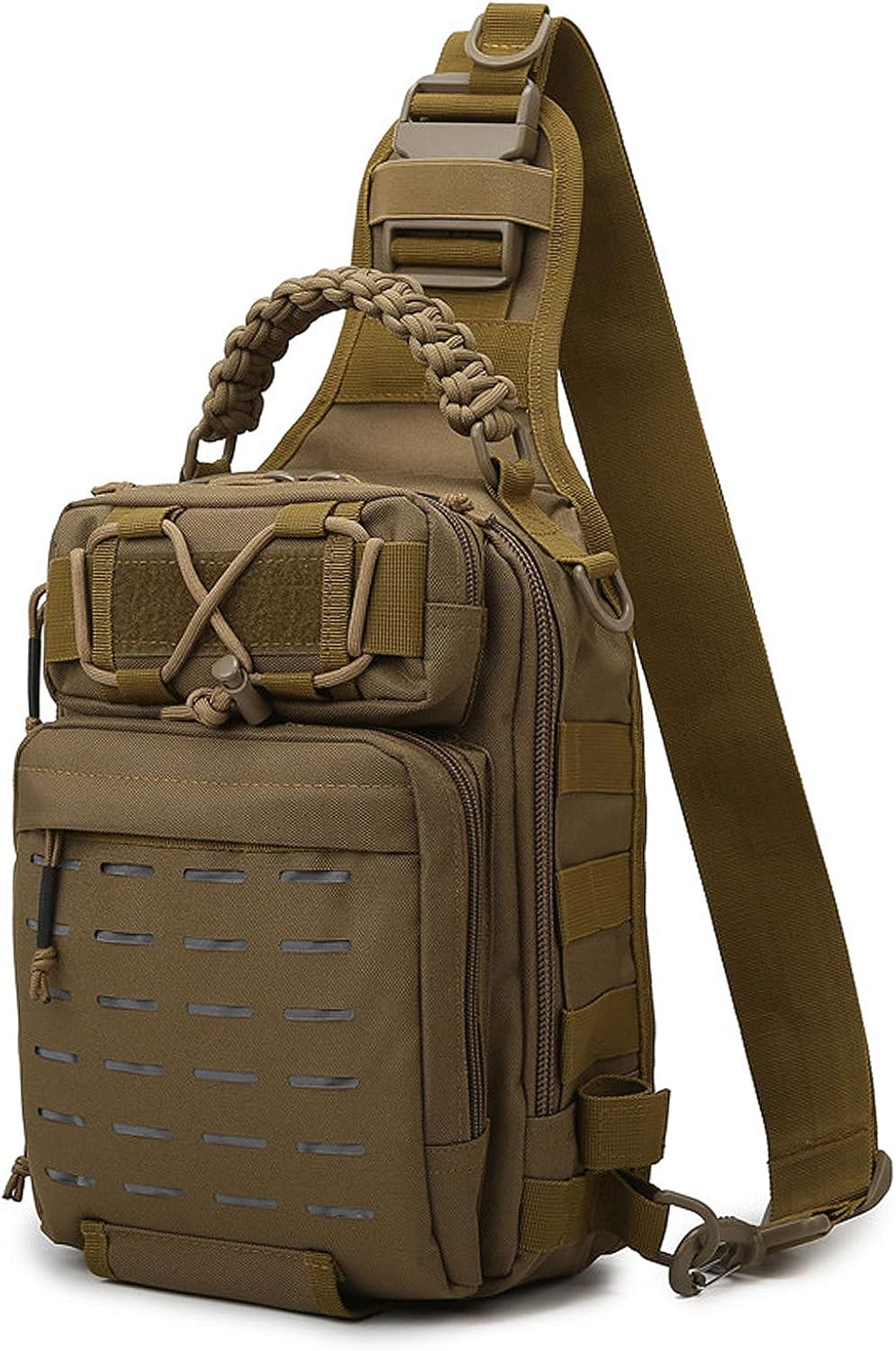 Waterproof Fishing Tackle Bag with Multiple Pockets - Pexav