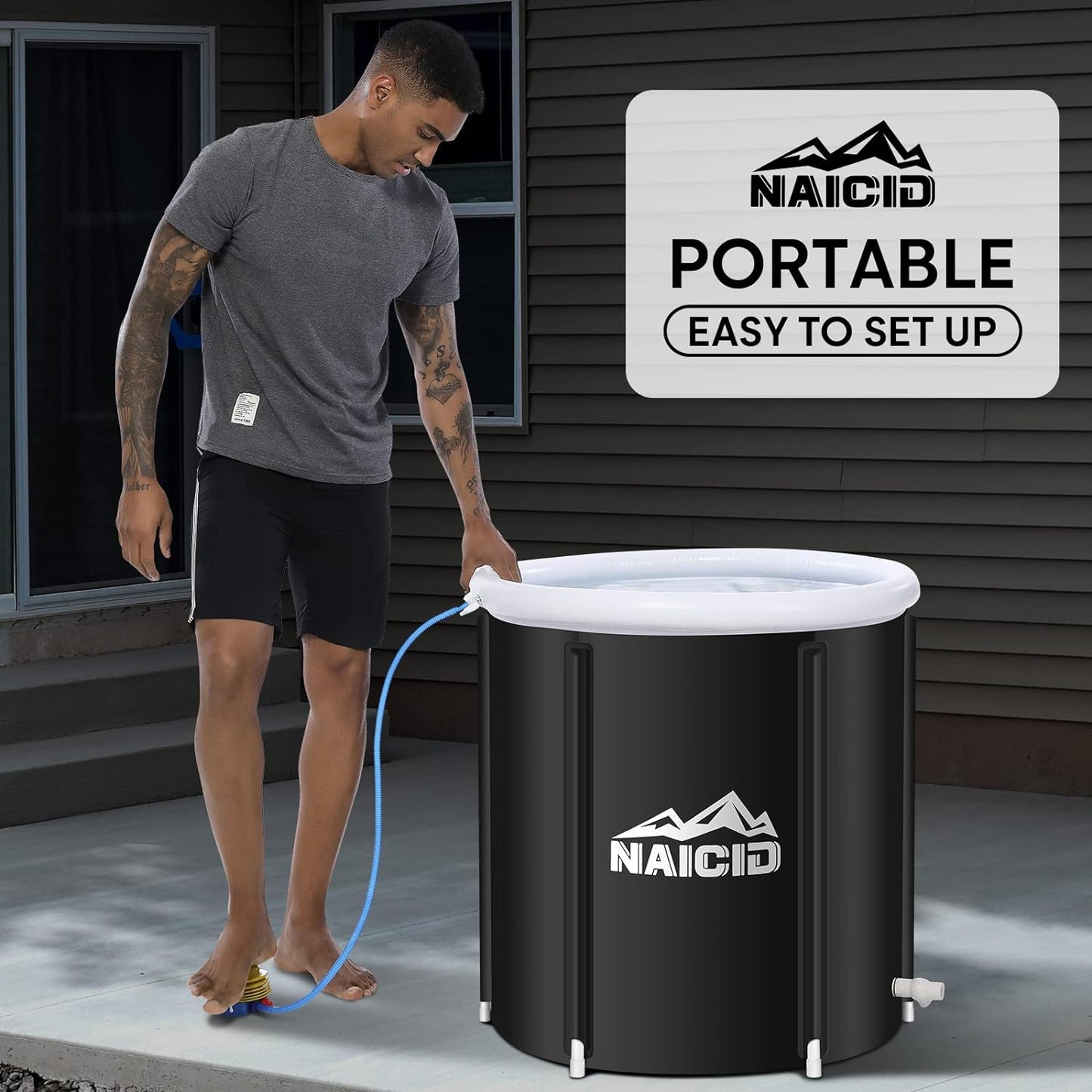 Cold Therapy Ice Bath Tub