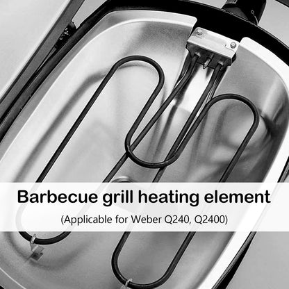 Powerful Electric BBQ Grill Heater 2200W Stainless Steel