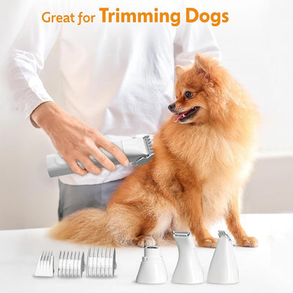 Portable Pet Grooming Kit with Nail Trimmer