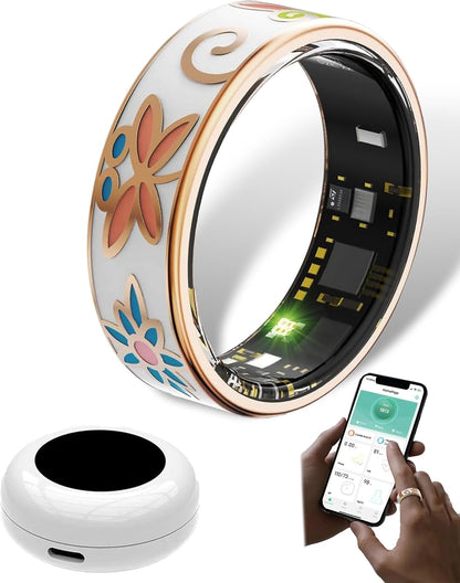 Stylish Health Monitoring Smart Ring