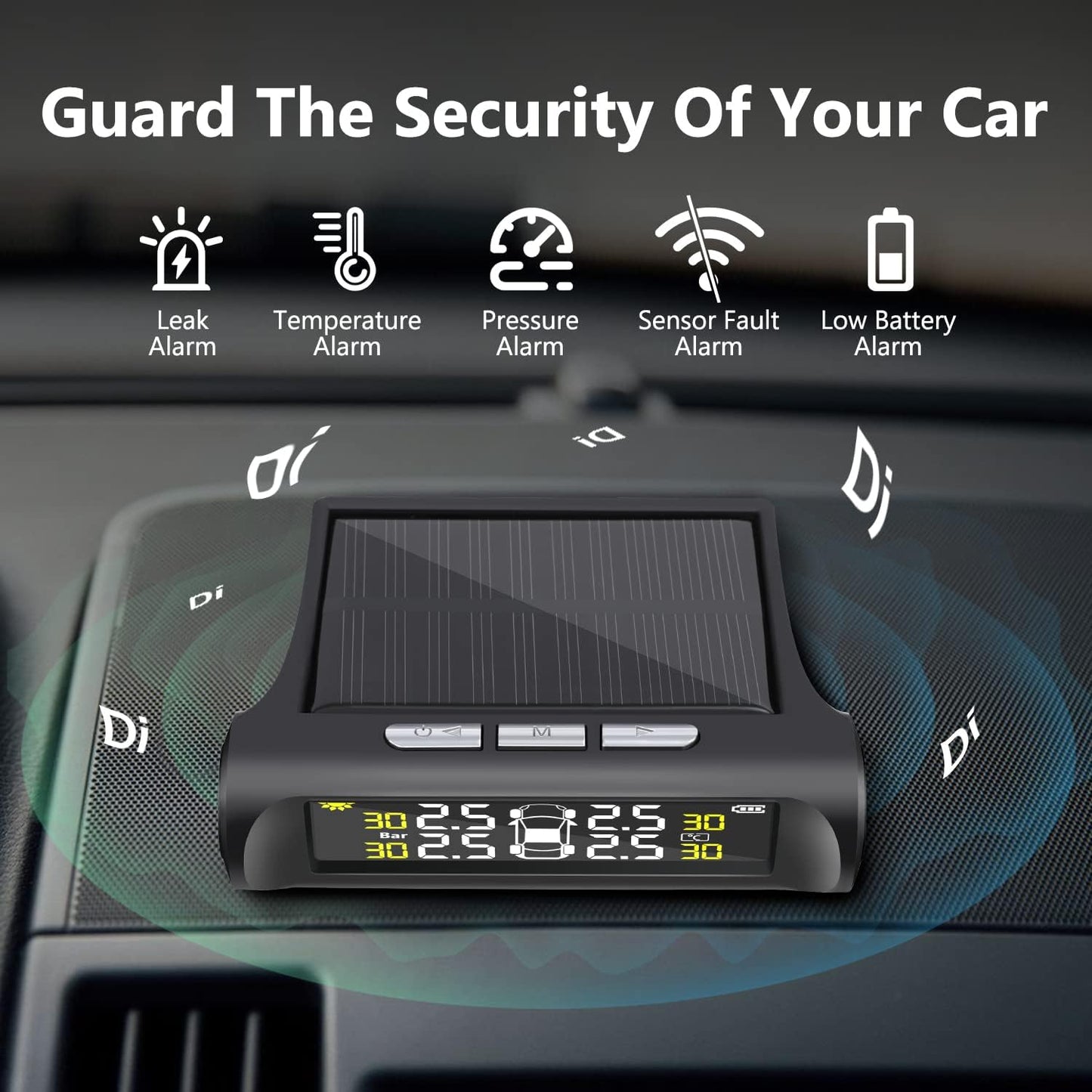 Accurate Car Tire Pressure Alert System
