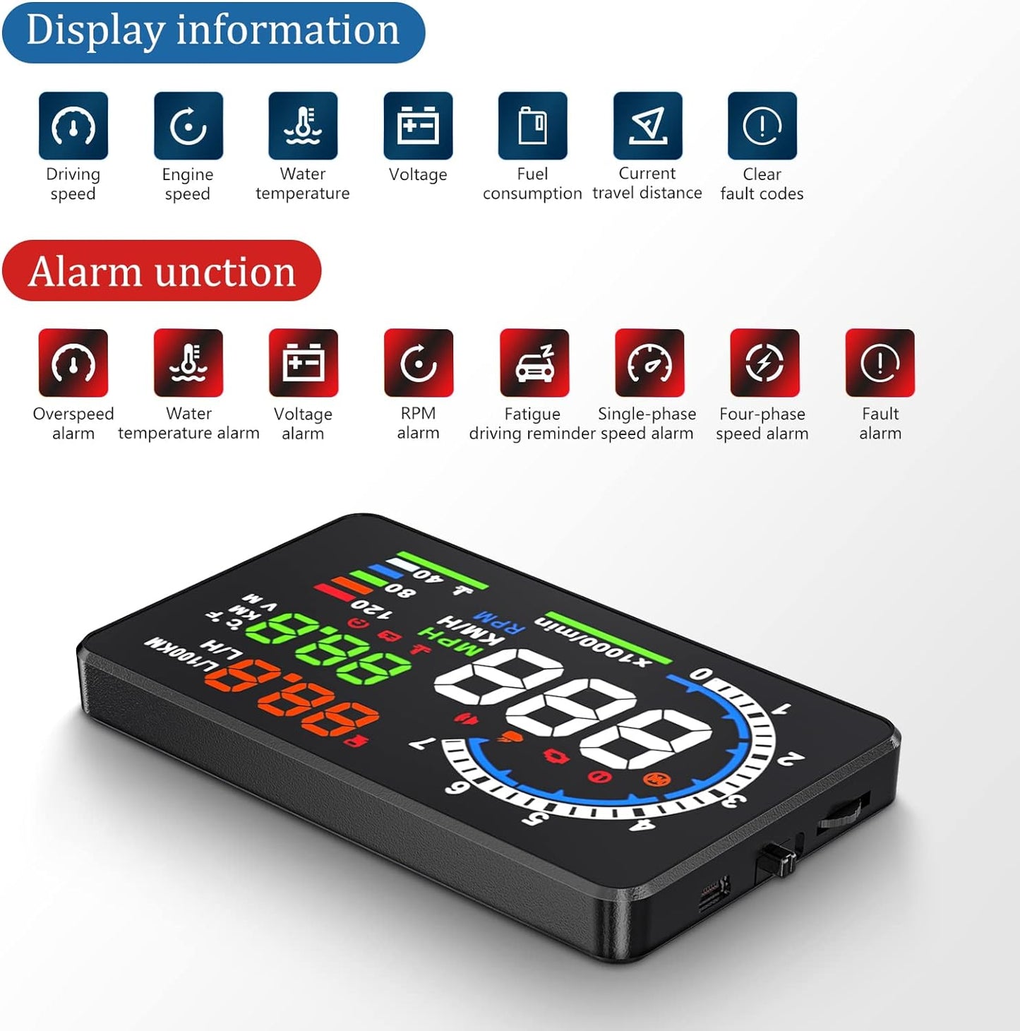 Advanced Car Windshield Display Projector