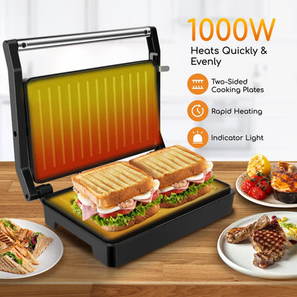 Electric Grill Panini Toaster
