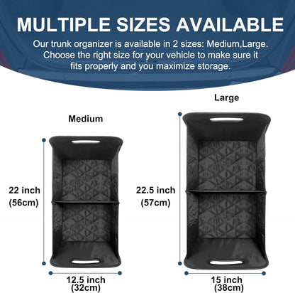 Compact Car Cargo Storage Box