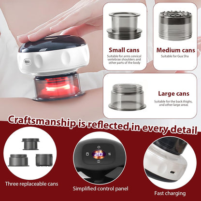 Advanced Heat Massage Tool with 12 Modes and Remote