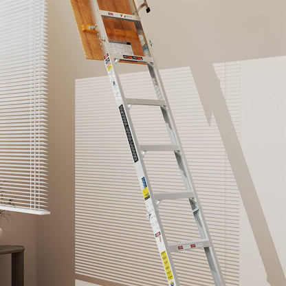 Space Saving Heavy Duty Foldable Loft Ladder 54 Inch