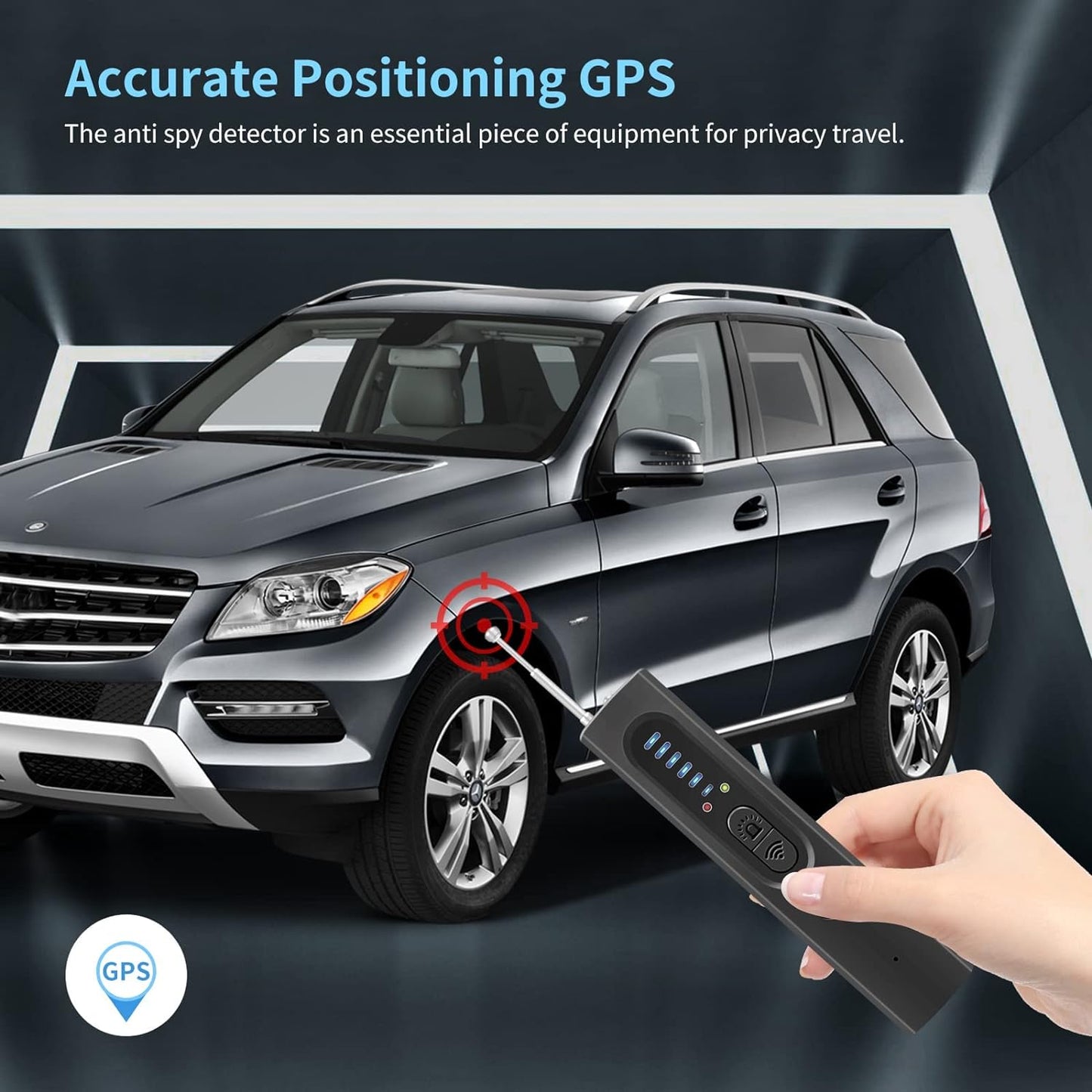 Advanced Spy Camera Finder with RF GPS Detection