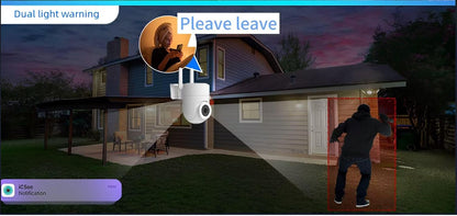 Wireless Home Security Camera 2K Wide Angle Night View