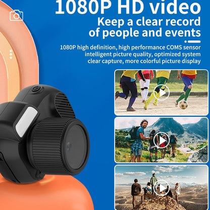 Compact HD Camera 1080P LCD Display Long Lasting Battery