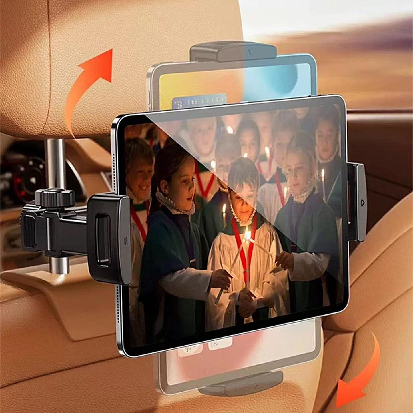 Universal Car Tablet Mount - Adjustable Phone Holder