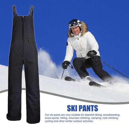 Warm Waterproof Snow Pants Bibs