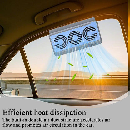 Universal Car Window Vent Cooler Fan