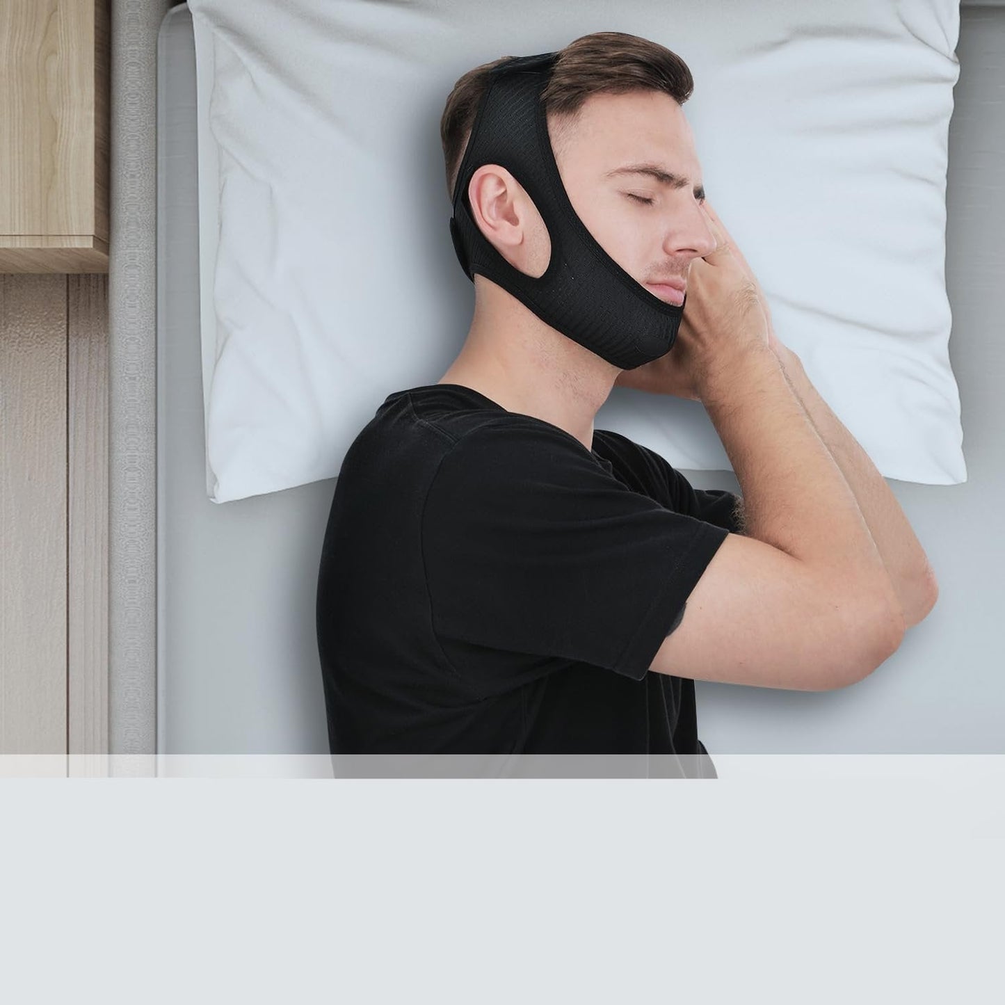 Anti Snore Chin Strap for Restful Sleep