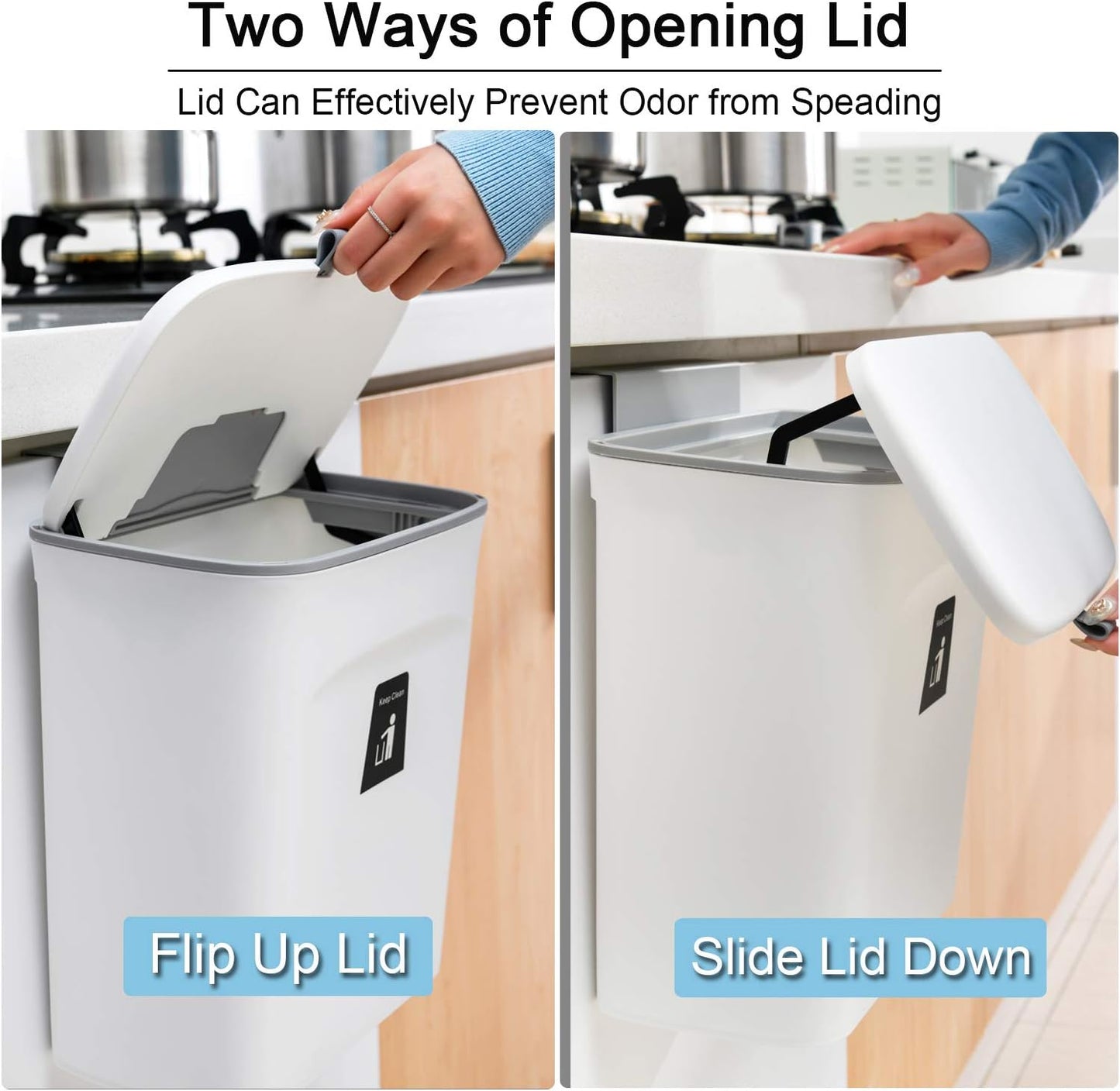 Compact 2.4 Gallon Kitchen Composter for Home Use
