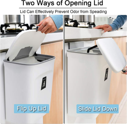 Compact 2.4 Gallon Kitchen Composter for Home Use