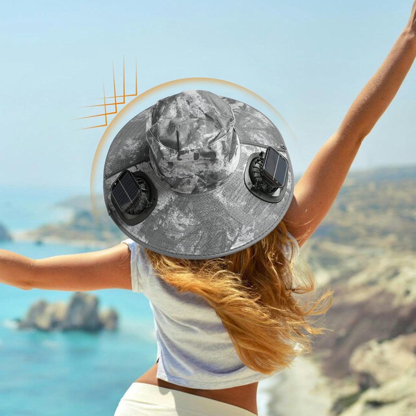 Breathable Summer Sun Hat with UV Shield