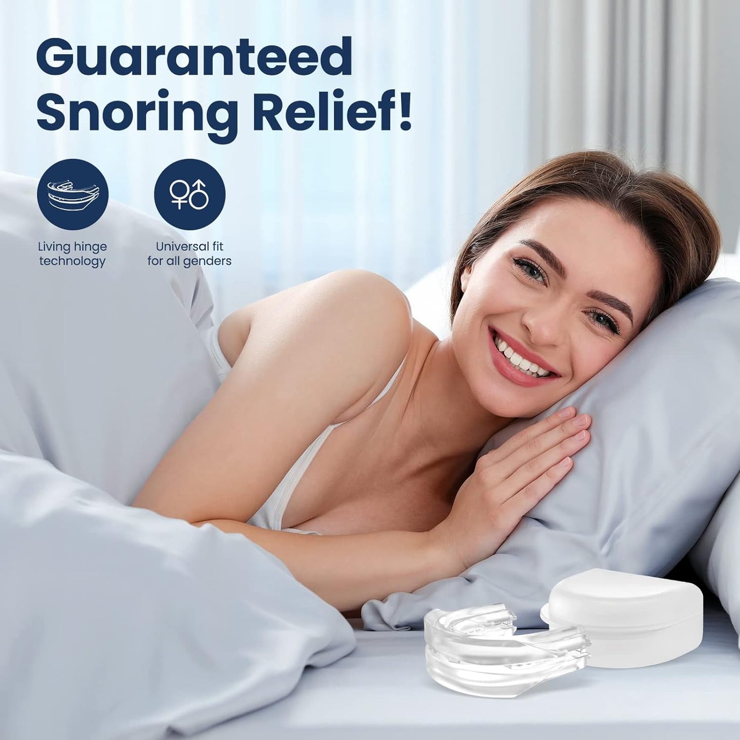 Snore Stopping Mouth Guard for Better Sleep