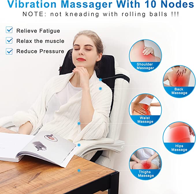 Best Car Seat Massager Cushion - Heated Massage Pad
