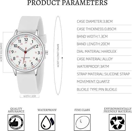 Waterproof Nurse Medical Watch