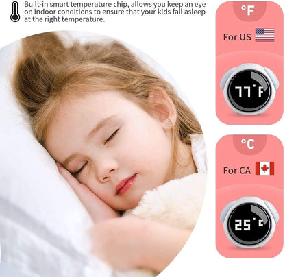 Smart Wake Up Clock With LED Light & Voice Assist