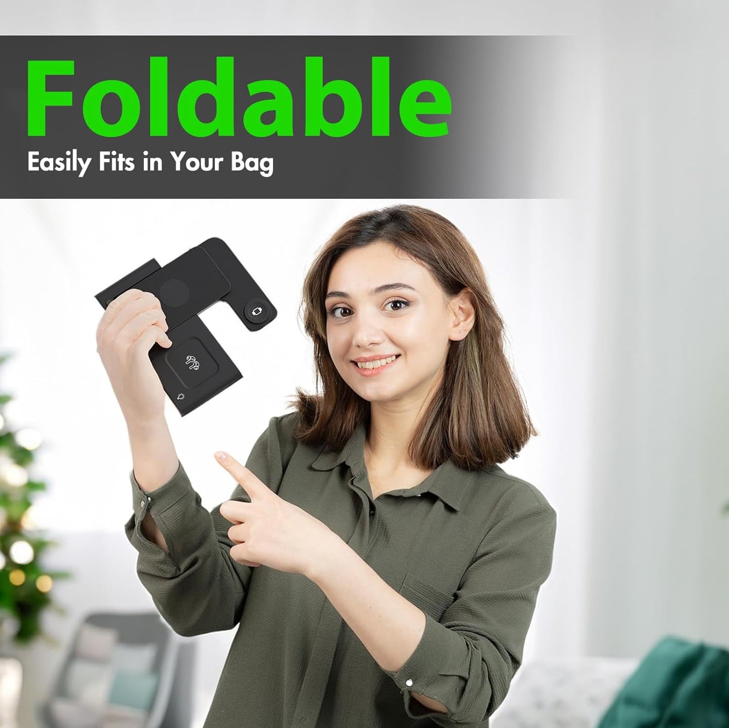 Compact 3 in 1 Fast Charging Station for iPhone