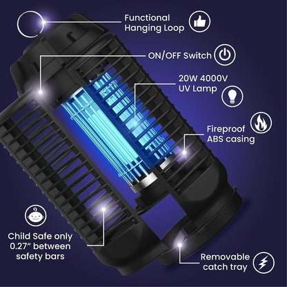 Powerful UV Electric Insect Killer Lamp