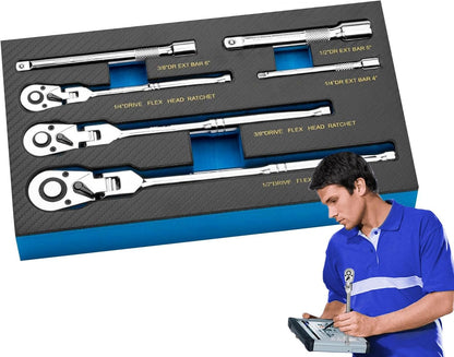 Adjustable Socket Ratchet Tool Set – Durotorq - Pexav