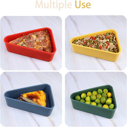 Stackable Pizza Keeper Box with 2 Compartments