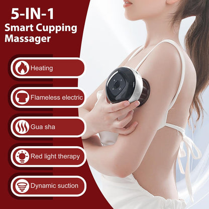 Advanced Heat Massage Tool with 12 Modes and Remote