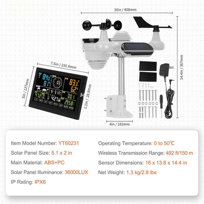 Wireless Digital Weather Forecast Station